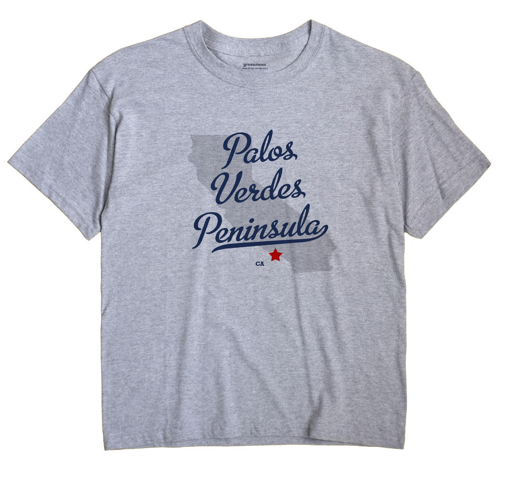 Palos Verdes Peninsula, California CA Souvenir Shirt