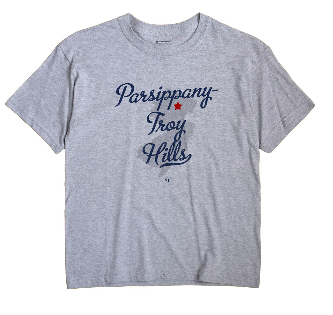 Parsippany-Troy Hills, New Jersey NJ Souvenir Shirt