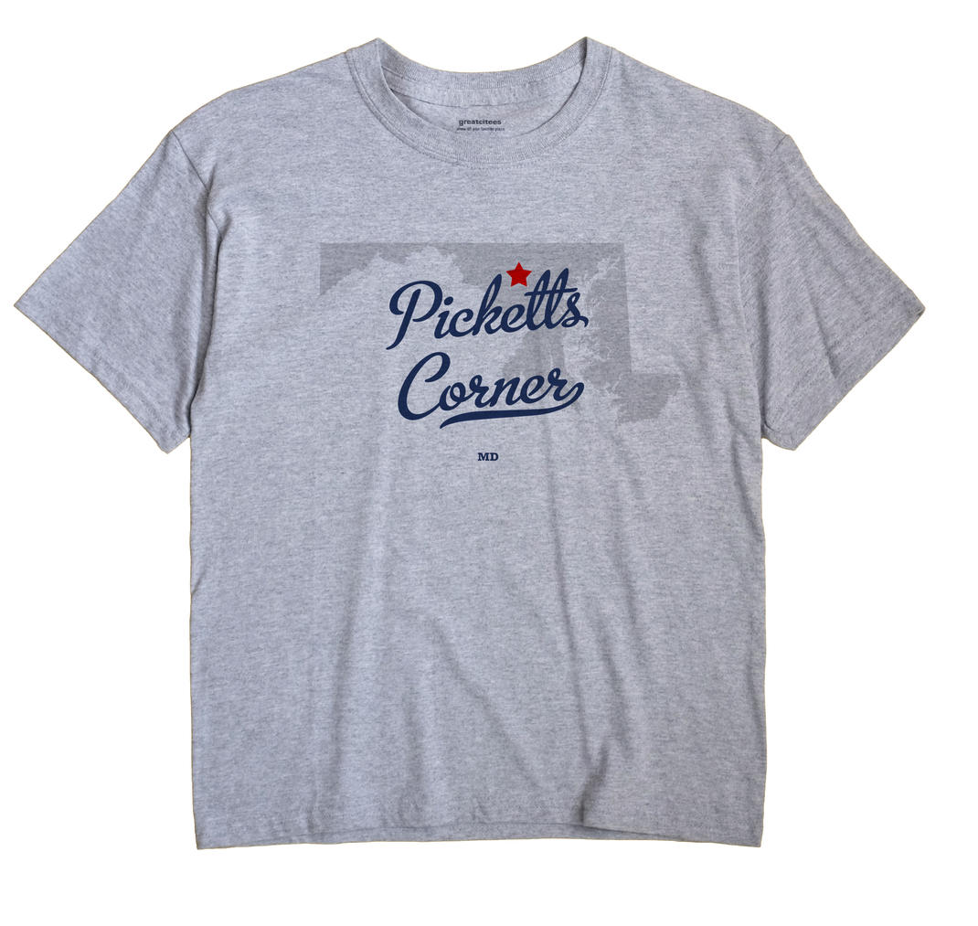 Picketts Corner, Maryland MD Souvenir Shirt