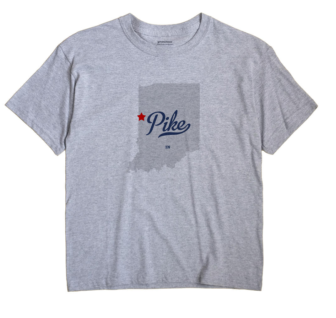 Pike, Warren County, Indiana IN Souvenir Shirt