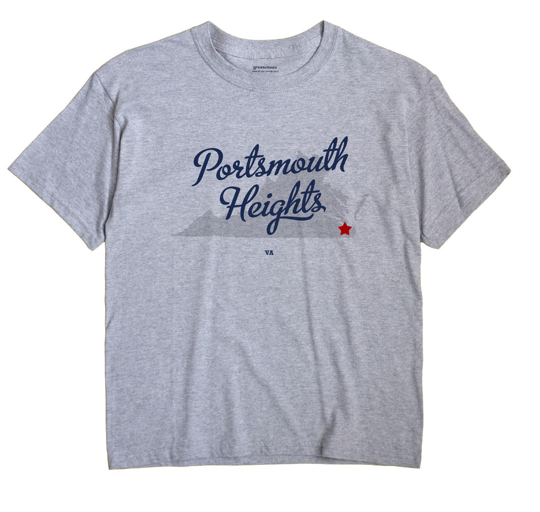 Portsmouth Heights, Virginia VA Souvenir Shirt