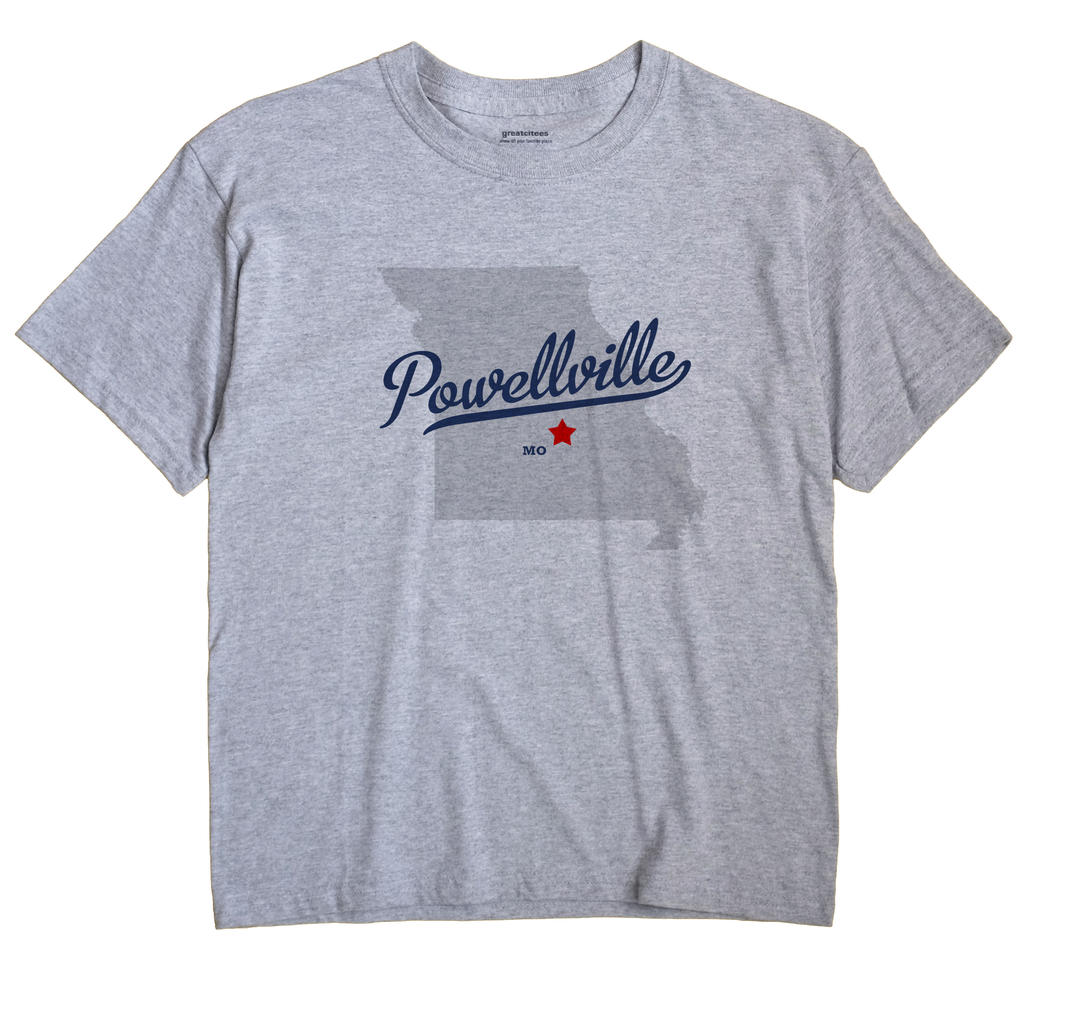 Powellville, Missouri MO Souvenir Shirt