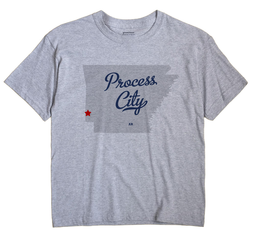 Process City, Arkansas AR Souvenir Shirt