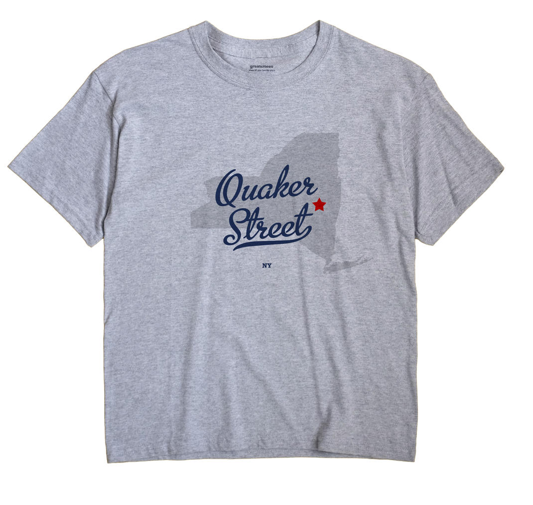 Quaker Street, New York NY Souvenir Shirt