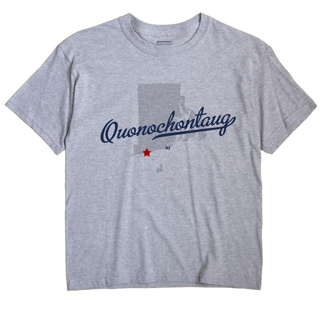 Quonochontaug, Rhode Island RI Souvenir Shirt