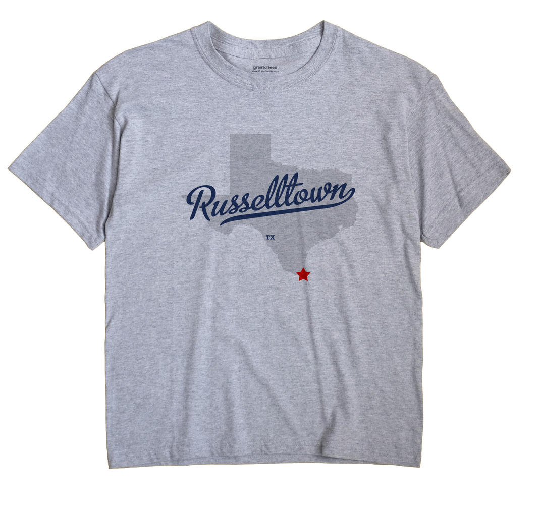 Russelltown, Texas TX Souvenir Shirt