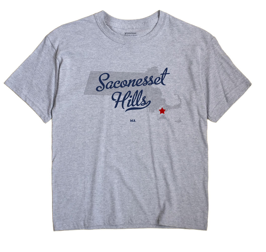 Saconesset Hills, Massachusetts MA Souvenir Shirt