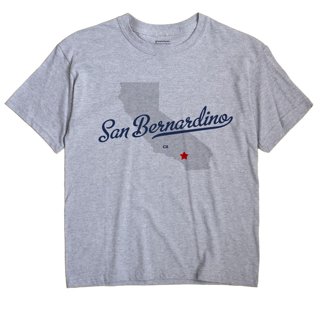 San Bernardino, California CA Souvenir Shirt