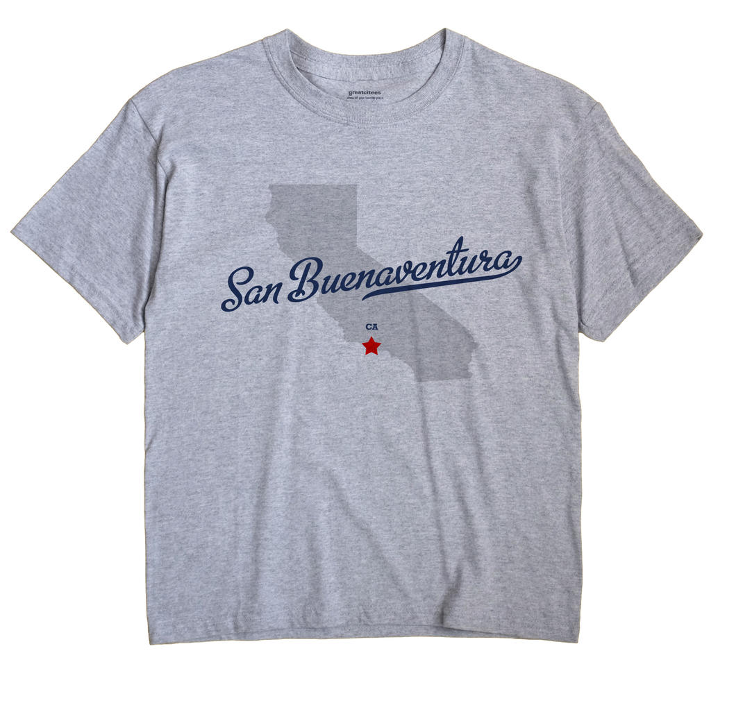 San Buenaventura, California CA Souvenir Shirt