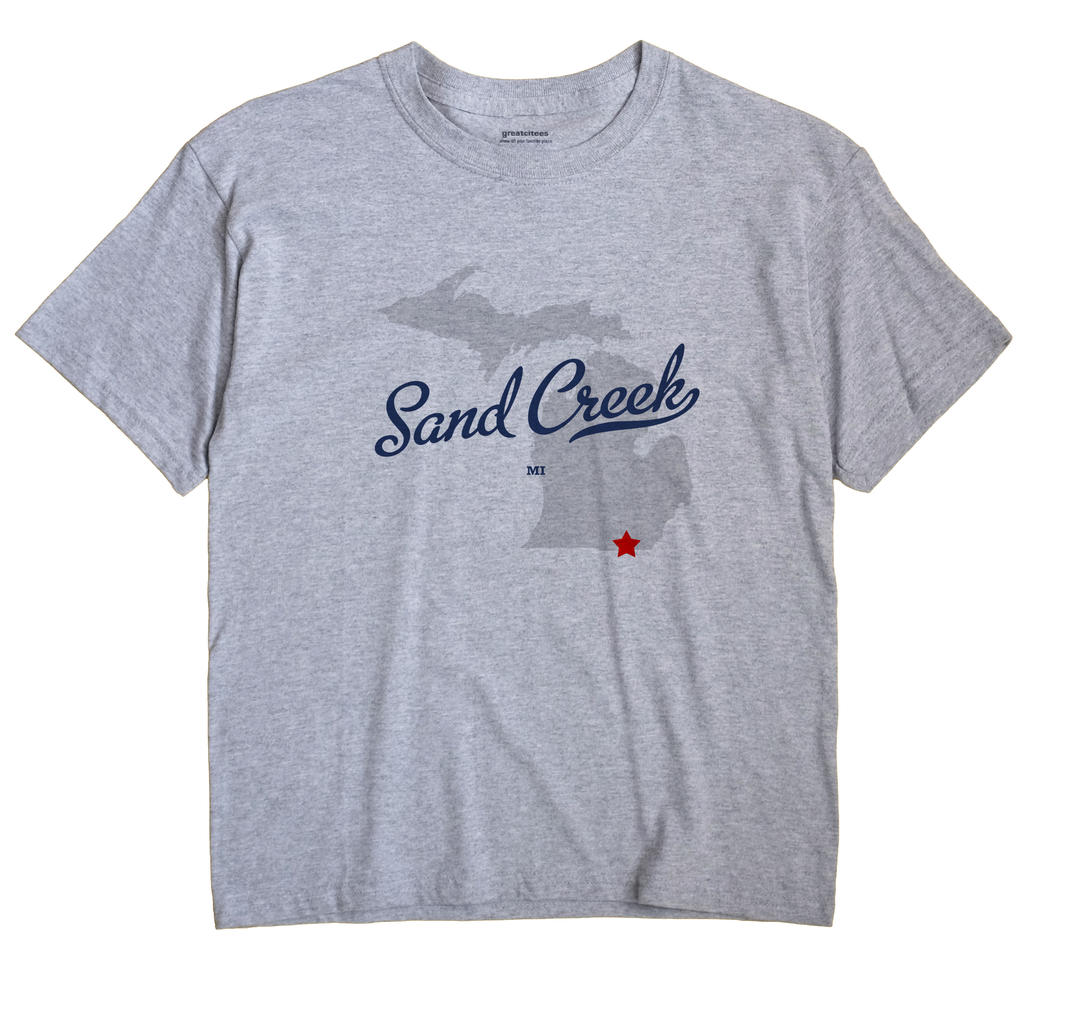Sand Creek, Michigan MI Souvenir Shirt