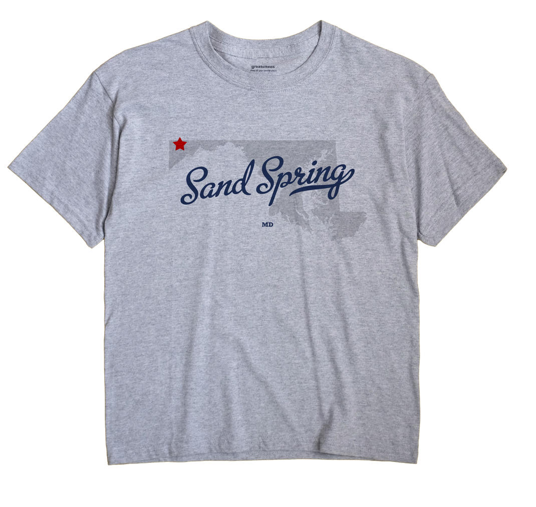Sand Spring, Maryland MD Souvenir Shirt