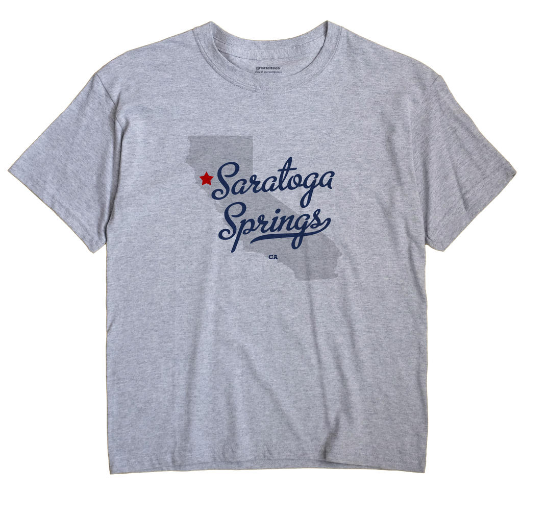 Saratoga Springs, California CA Souvenir Shirt