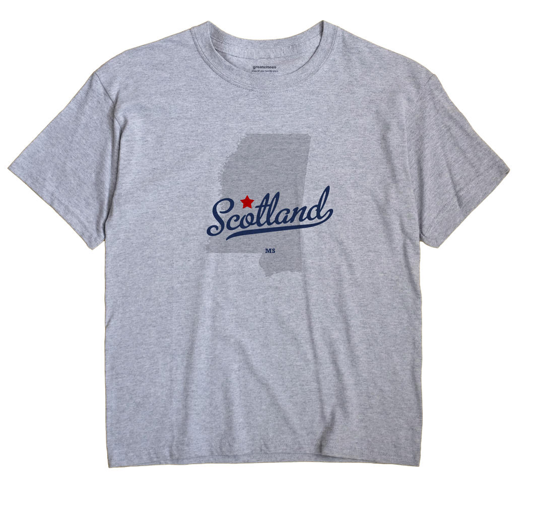 Scotland, Mississippi MS Souvenir Shirt