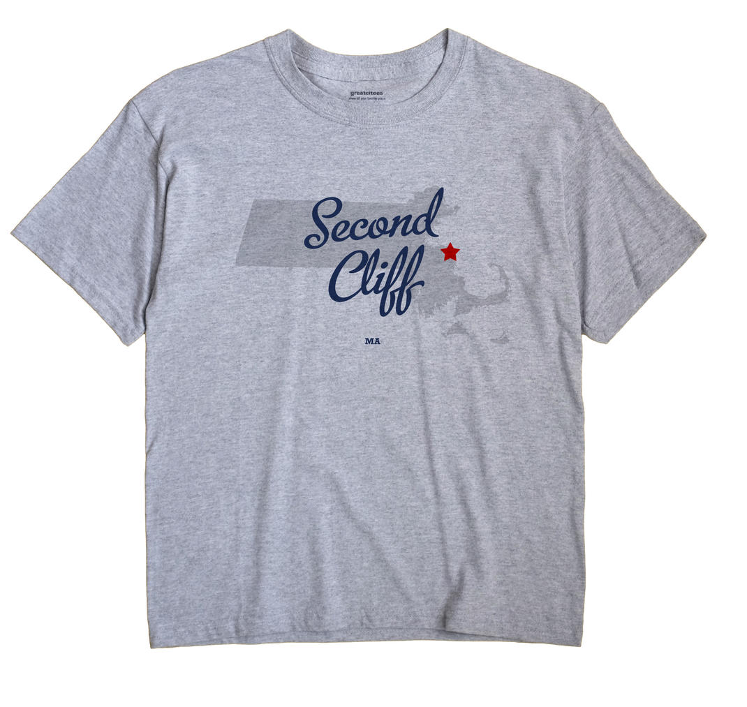 Second Cliff, Massachusetts MA Souvenir Shirt