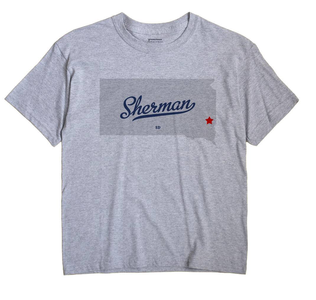 Sherman, Minnehaha County, South Dakota SD Souvenir Shirt