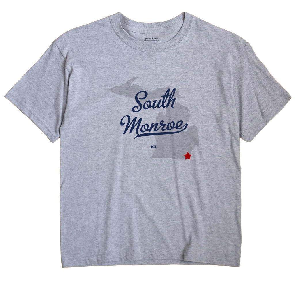 South Monroe, Michigan MI Souvenir Shirt