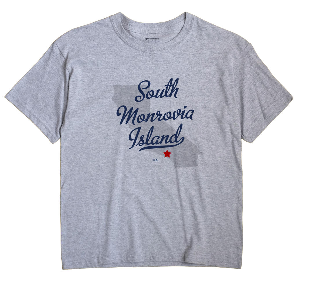 South Monrovia Island, California CA Souvenir Shirt