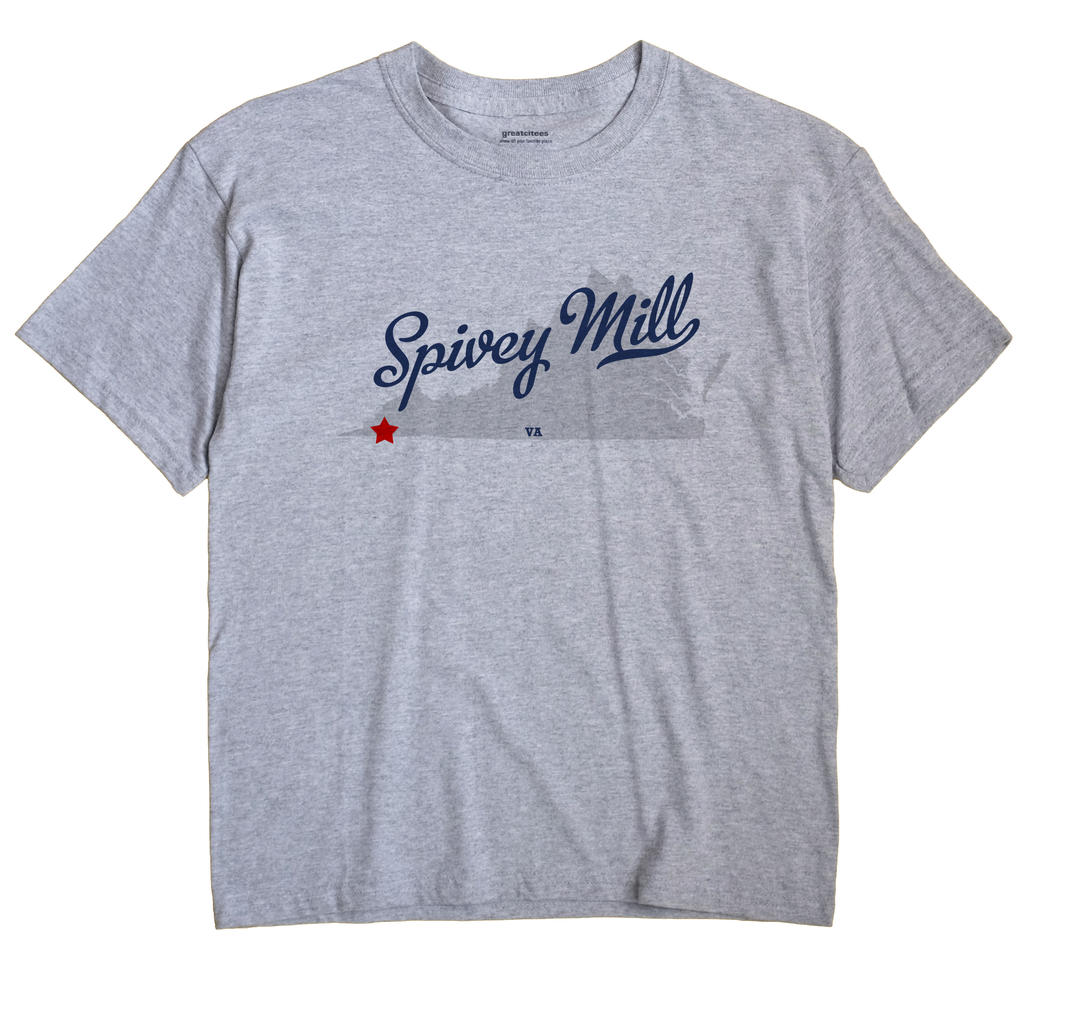 Spivey Mill, Virginia VA Souvenir Shirt