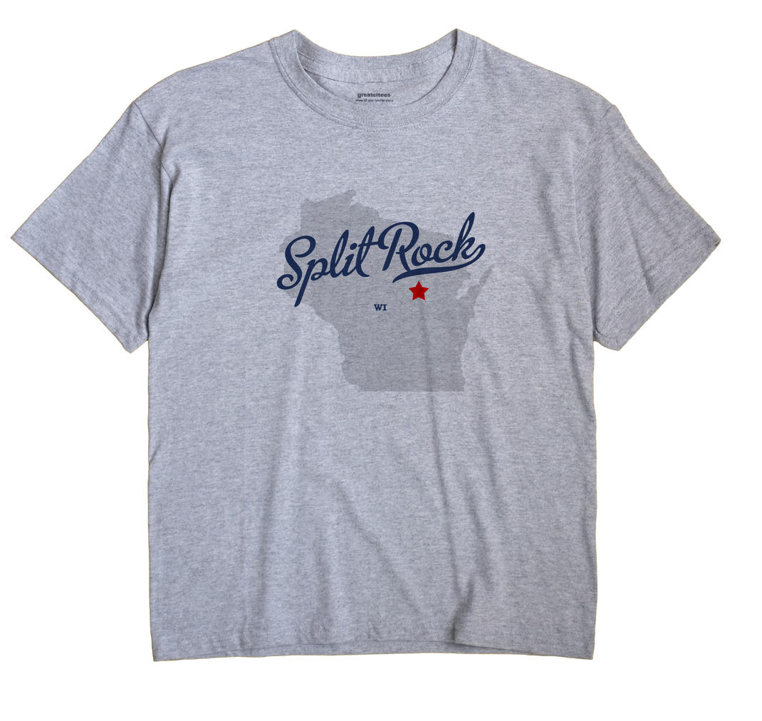 Split Rock, Wisconsin WI Souvenir Shirt