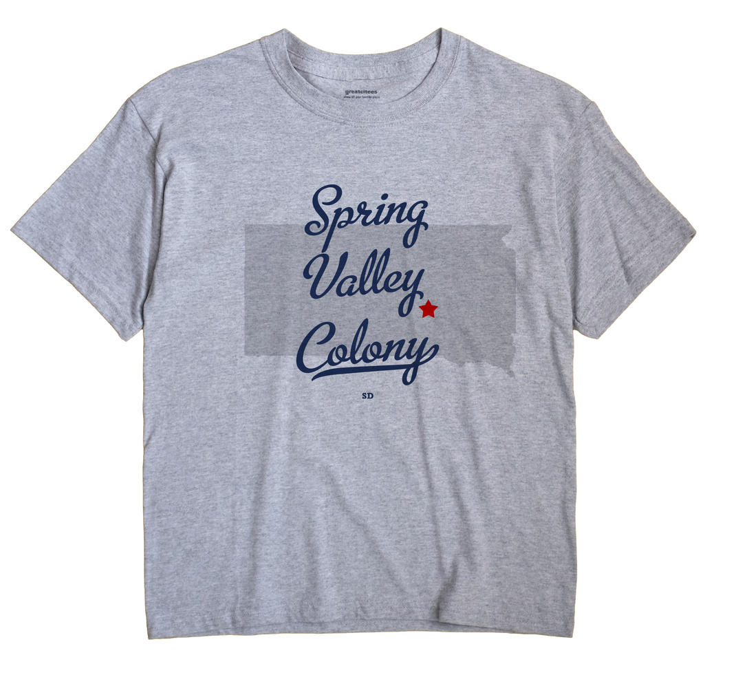 Spring Valley Colony, South Dakota SD Souvenir Shirt