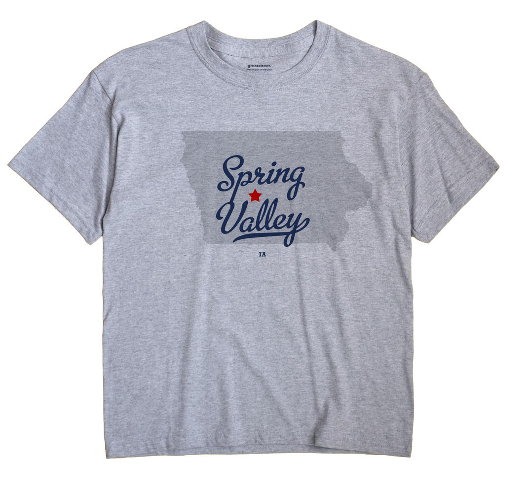 Spring Valley, Dallas County, Iowa IA Souvenir Shirt
