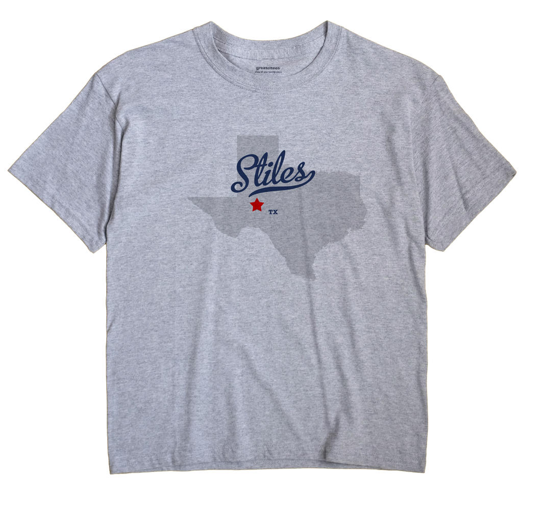Stiles, Texas TX Souvenir Shirt
