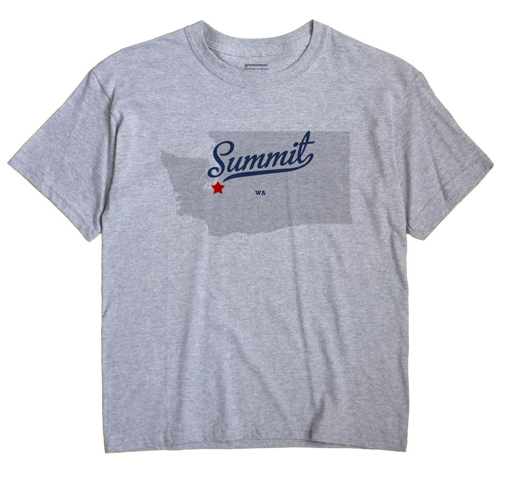 Summit, Washington WA Souvenir Shirt