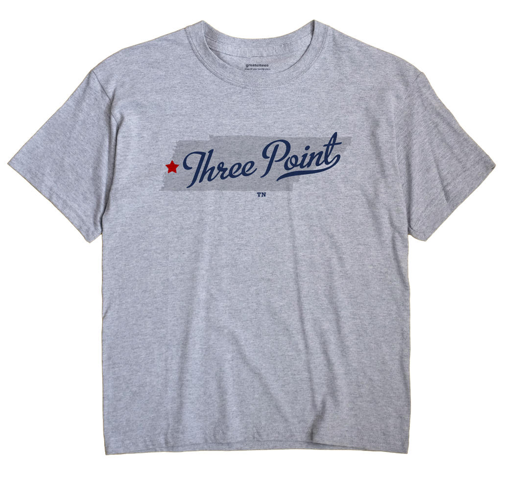 Three Point, Tennessee TN Souvenir Shirt