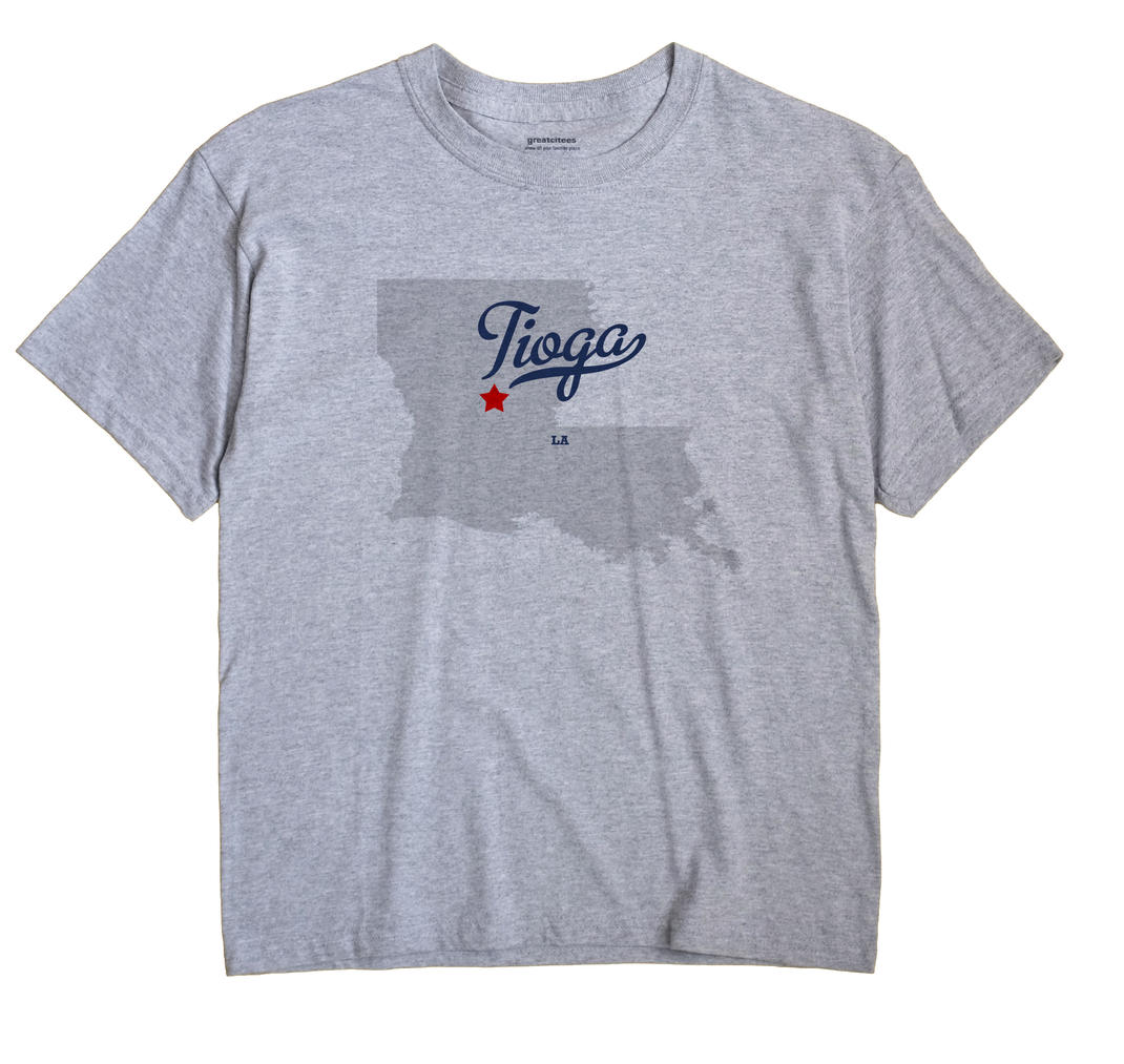 Tioga, Louisiana LA Souvenir Shirt