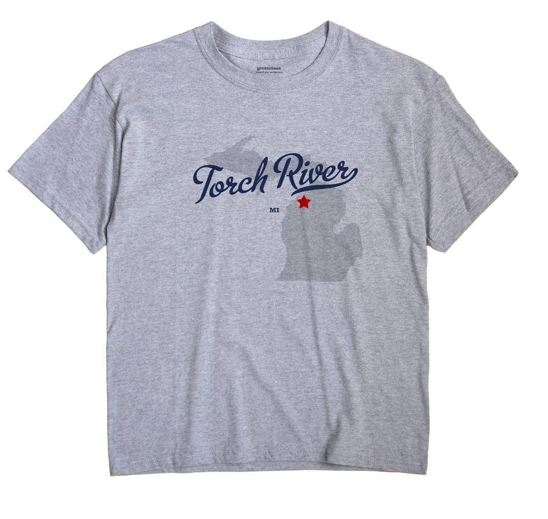 Torch River, Michigan MI Souvenir Shirt