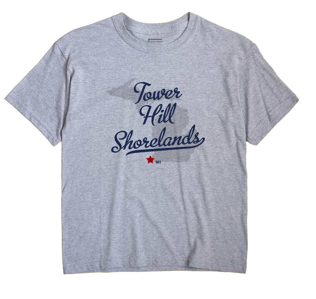 Tower Hill Shorelands, Michigan MI Souvenir Shirt