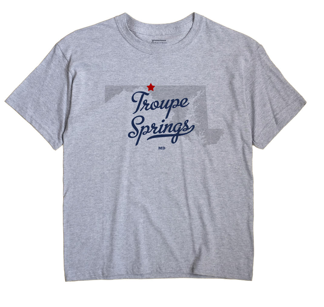 Troupe Springs, Maryland MD Souvenir Shirt