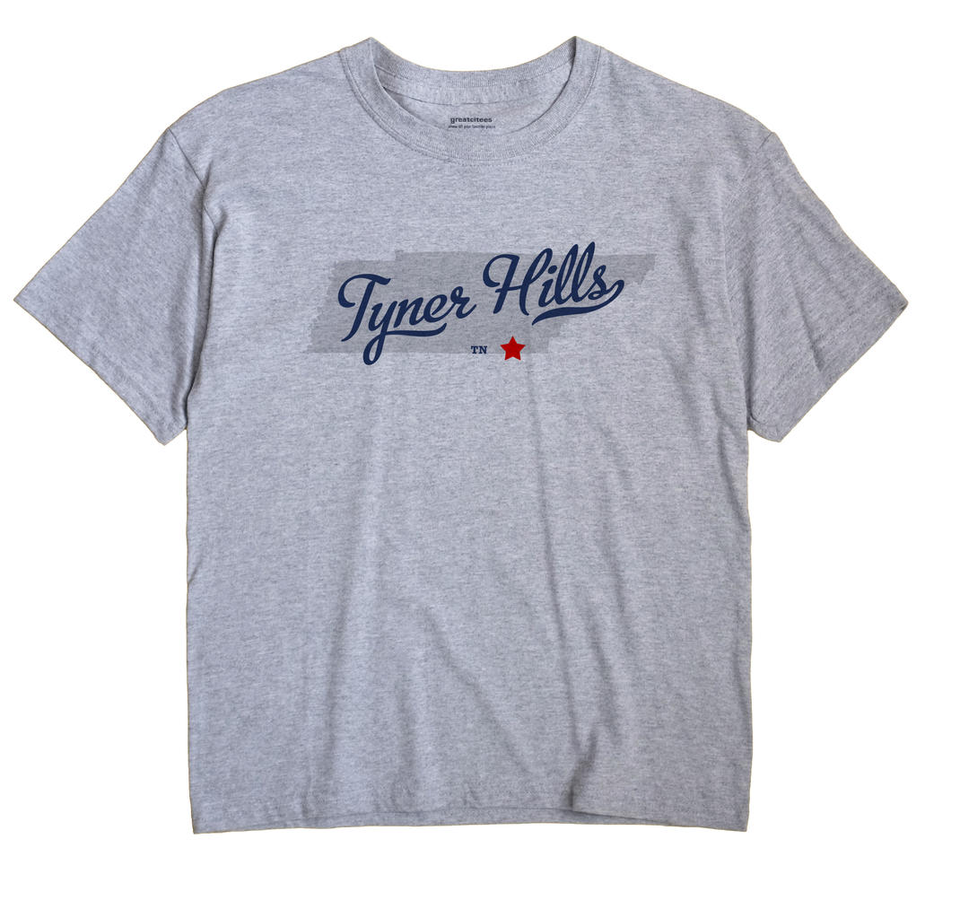 Tyner Hills, Tennessee TN Souvenir Shirt