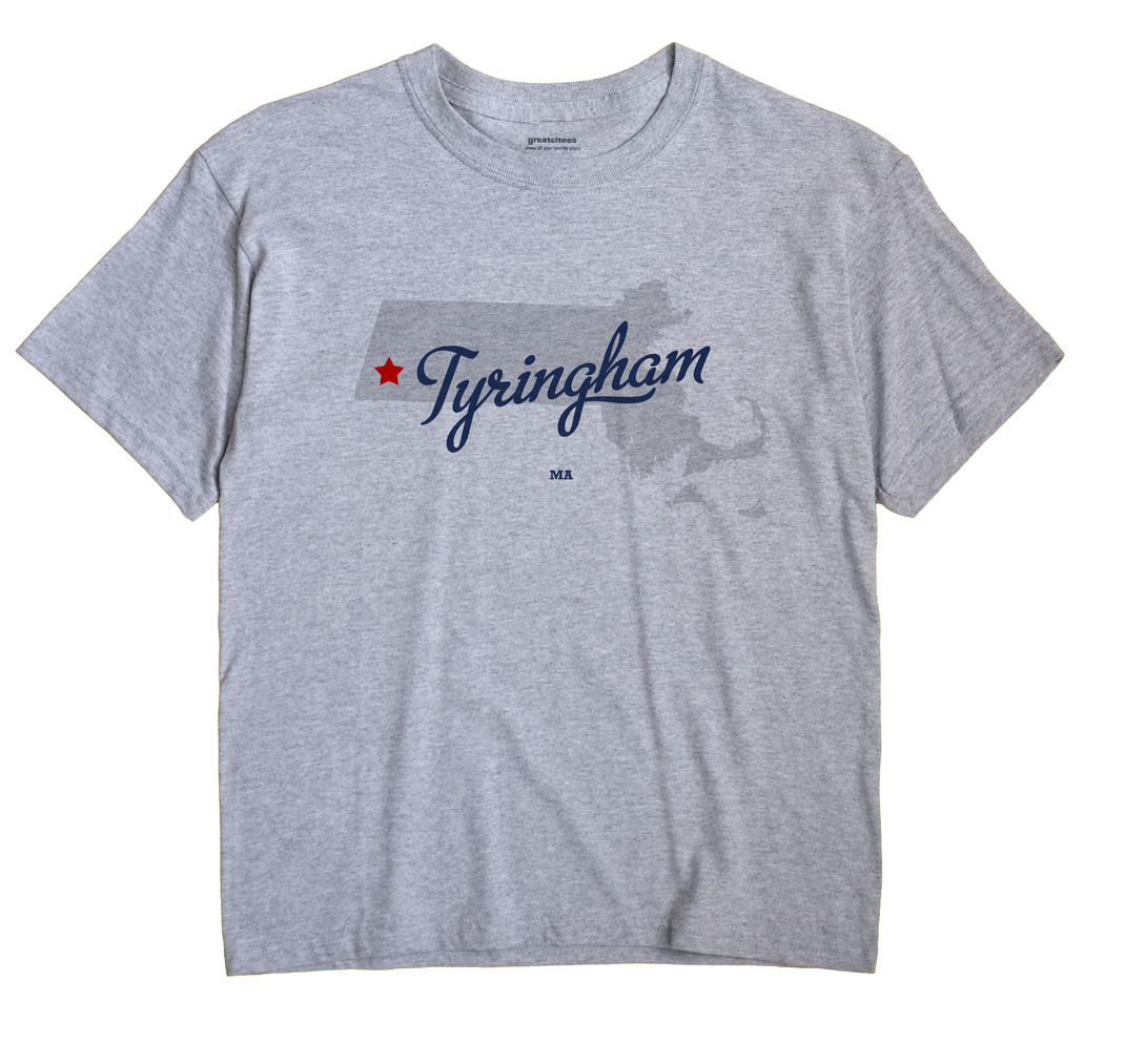 Tyringham, Massachusetts MA Souvenir Shirt