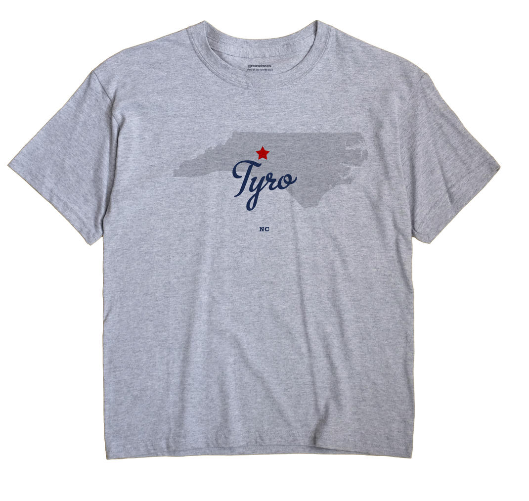 Tyro, North Carolina NC Souvenir Shirt