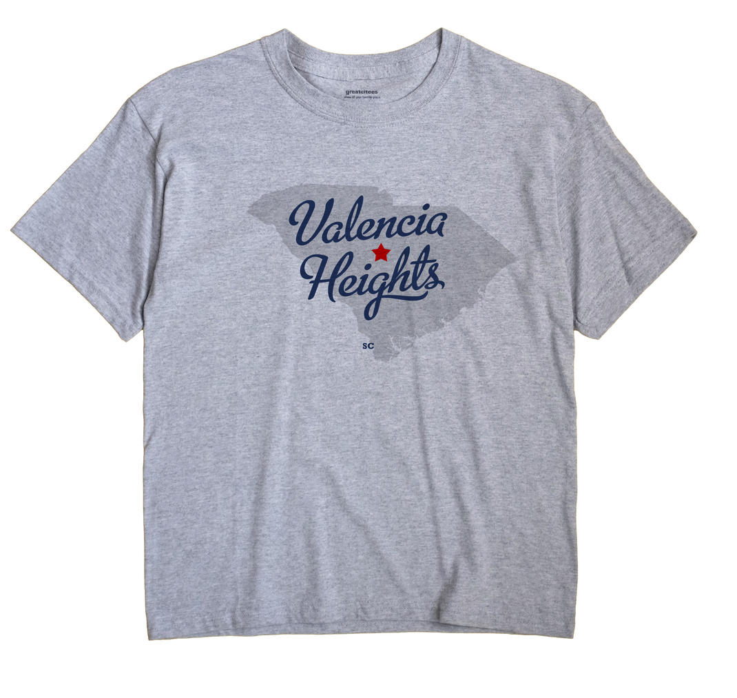 Valencia Heights, South Carolina SC Souvenir Shirt