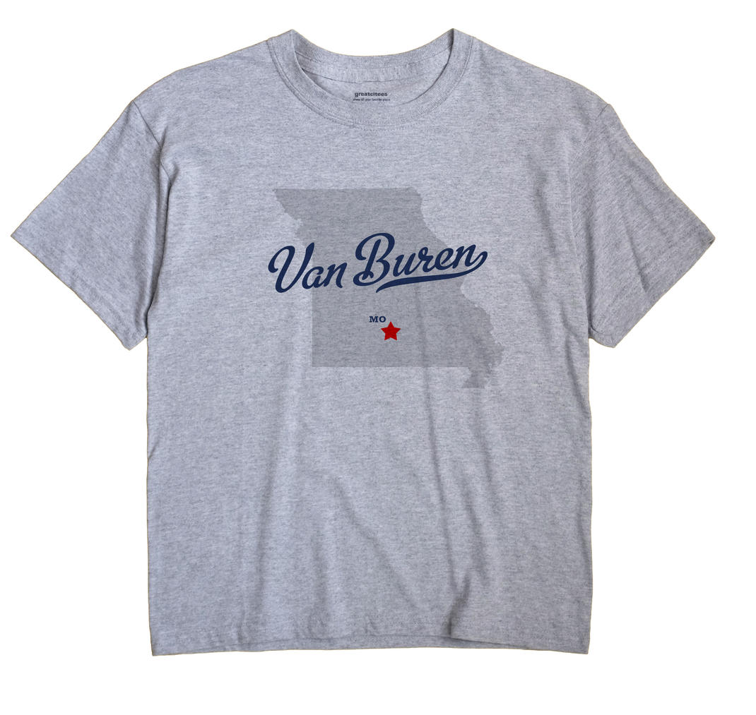 Van Buren, Wright County, Missouri MO Souvenir Shirt
