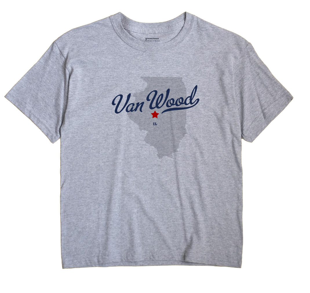 Van Wood, Illinois IL Souvenir Shirt