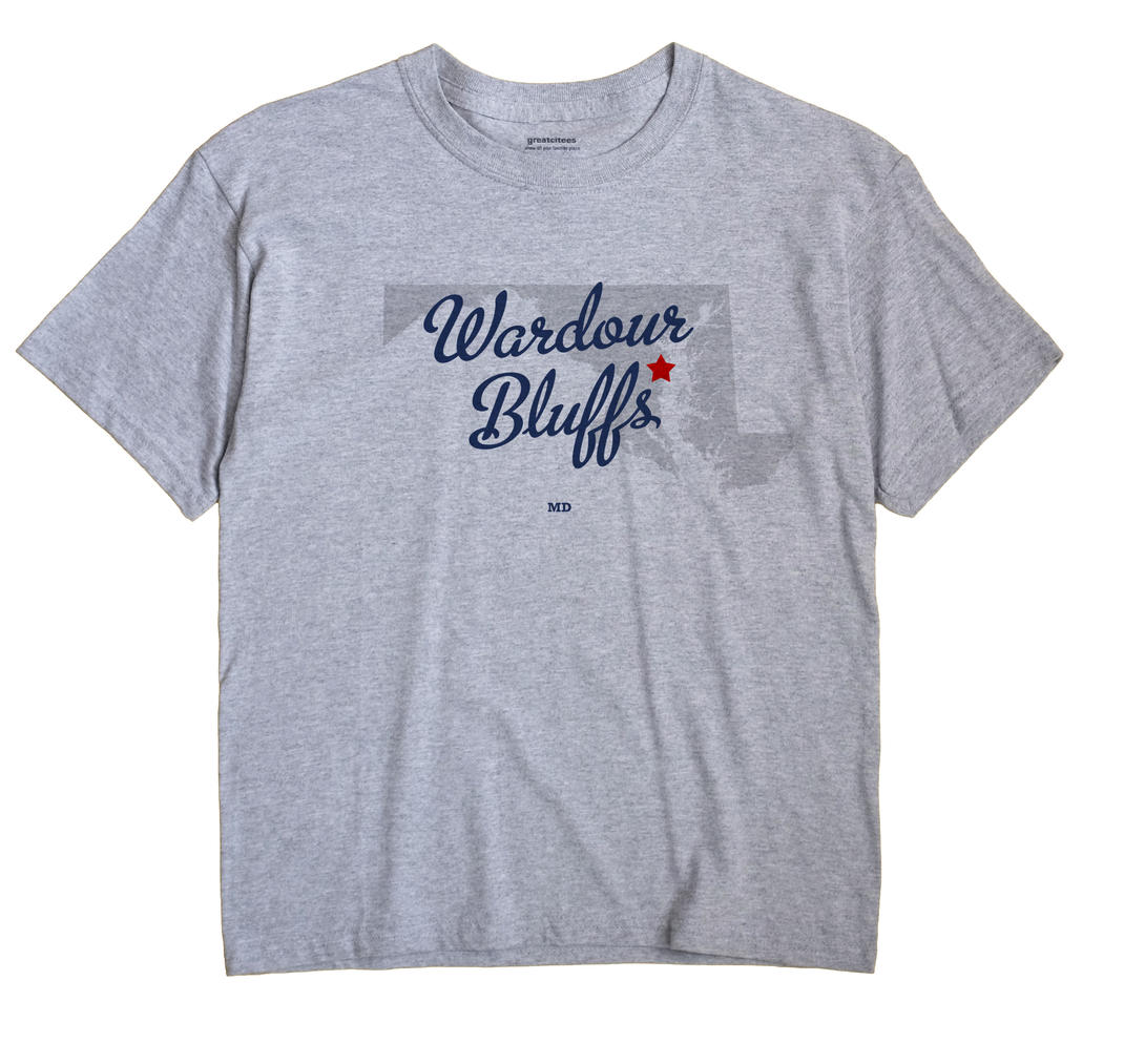 Wardour Bluffs, Maryland MD Souvenir Shirt