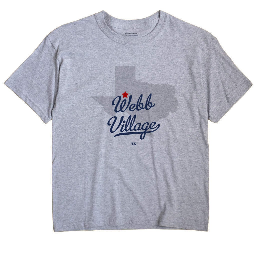 Webb Village, Texas TX Souvenir Shirt