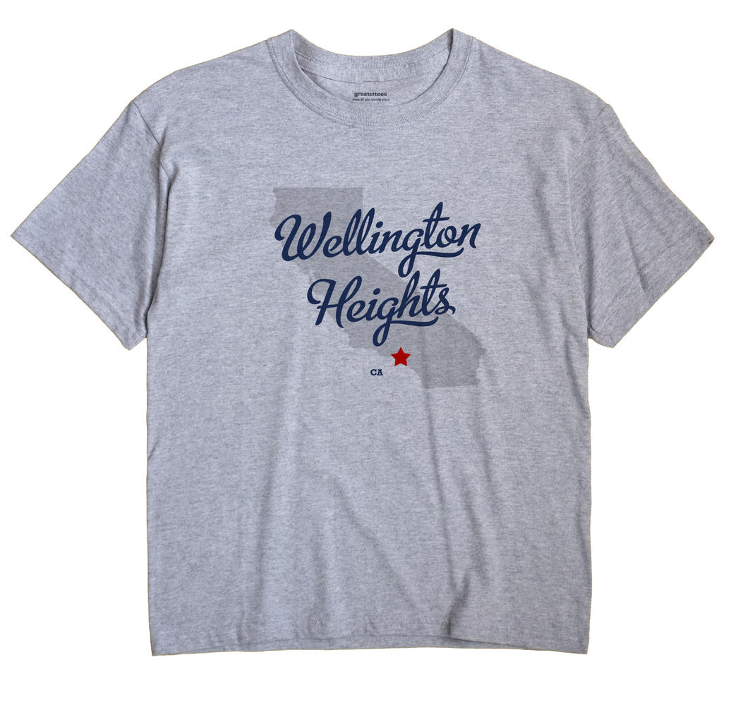 Wellington Heights, California CA Souvenir Shirt