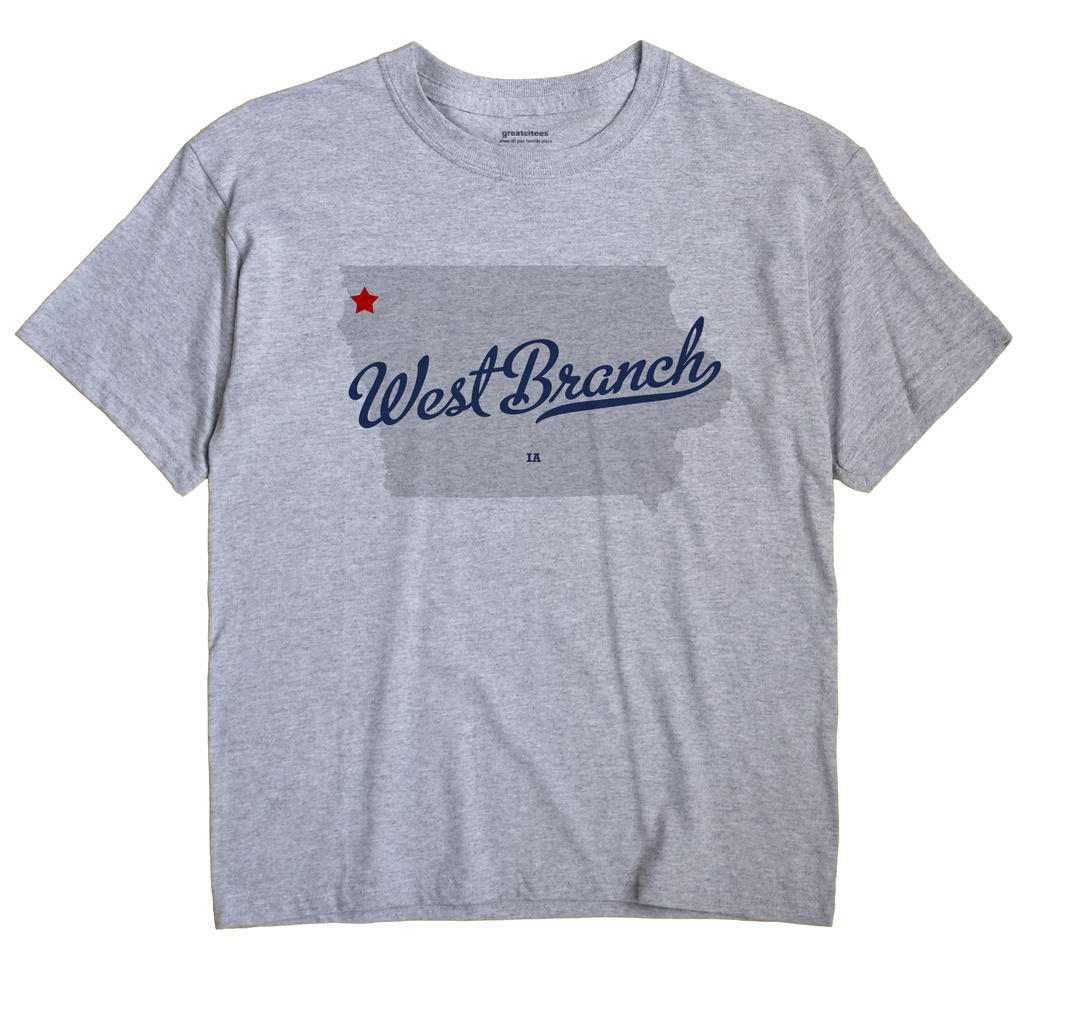 West Branch, Sioux County, Iowa IA Souvenir Shirt