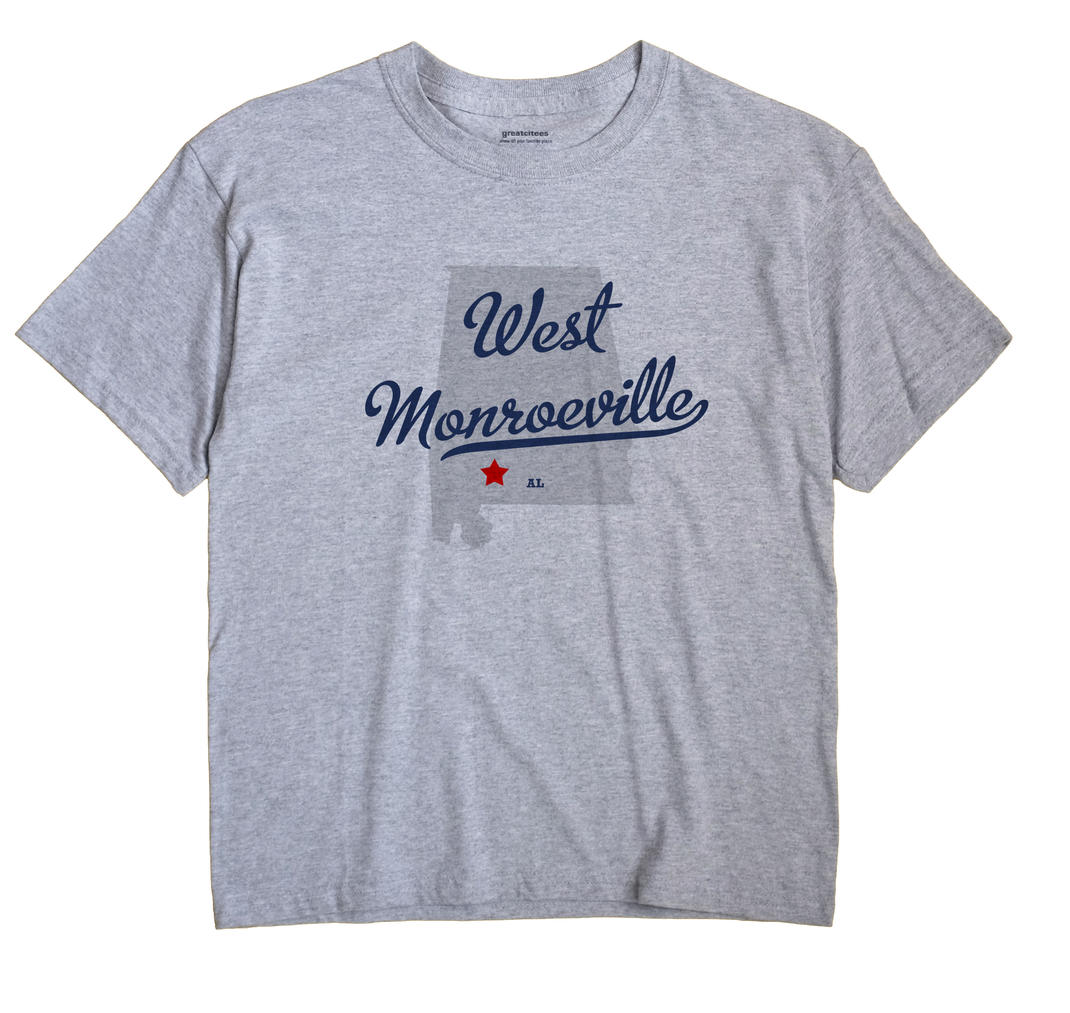 West Monroeville, Alabama AL Souvenir Shirt