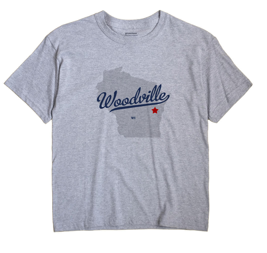 Woodville, Calumet County, Wisconsin WI Souvenir Shirt