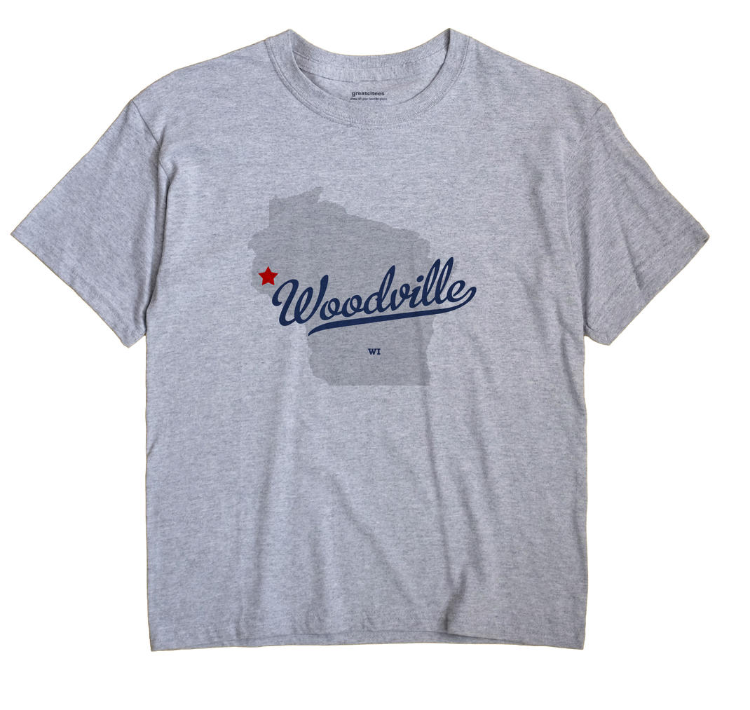 Woodville, St. Croix County, Wisconsin WI Souvenir Shirt